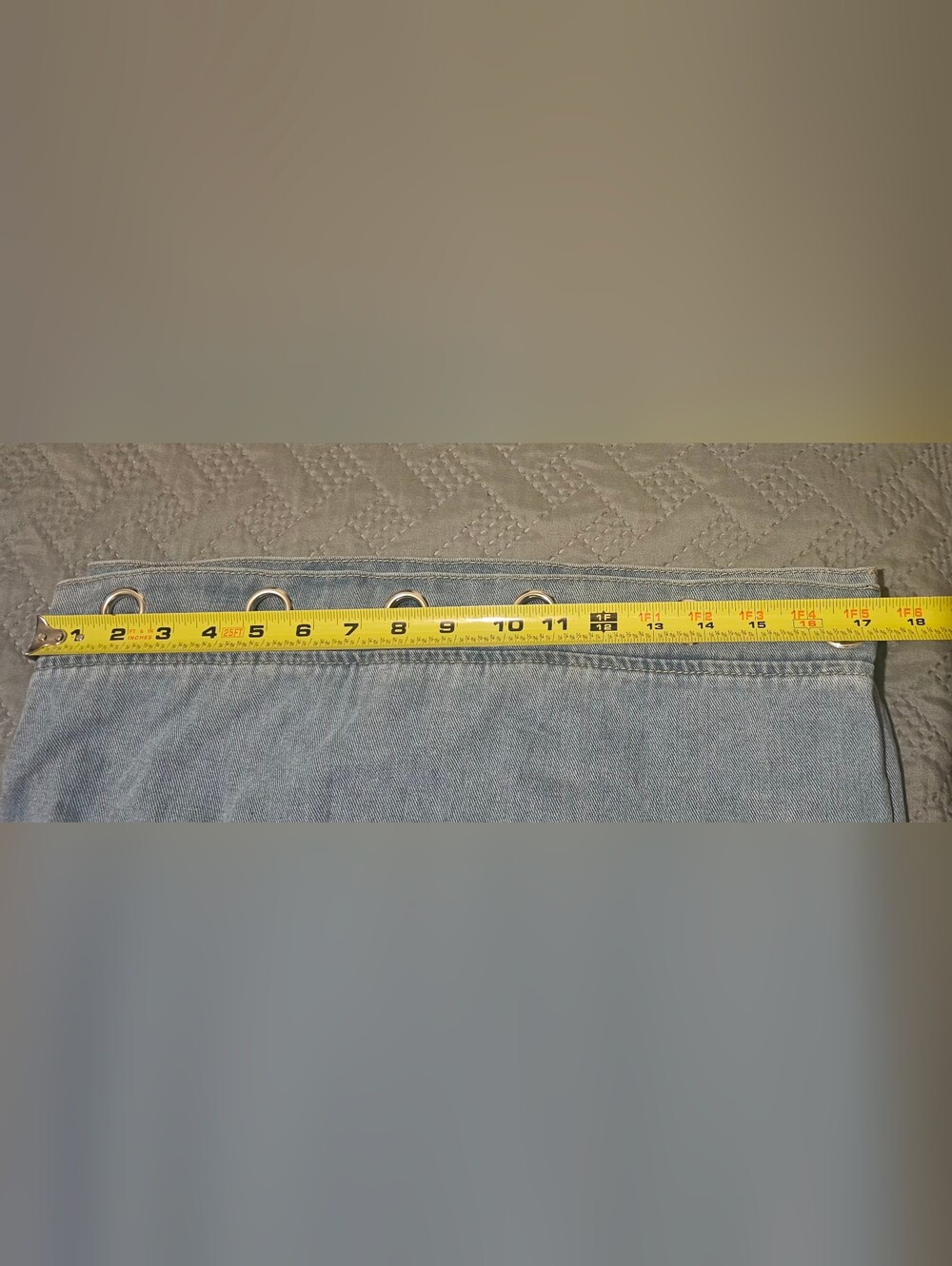 Wide Leg Jean with Grommet Details at the Hem - Picture 7 of 15